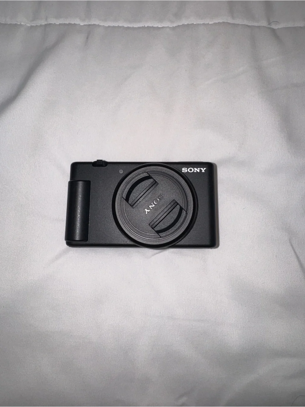 Sony ZV-1F Black Compact Camera with Lens Cap